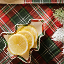 Görseli Galeri görüntüleyiciye yükleyin, Ağaç Şeklinde Kenarı Ekoseli Servis Tabağı V2