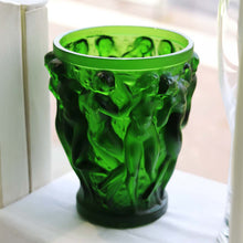 Görseli Galeri görüntüleyiciye yükleyin, Amazon Yeşili Baccantes Kadınlı Vazo Lalique