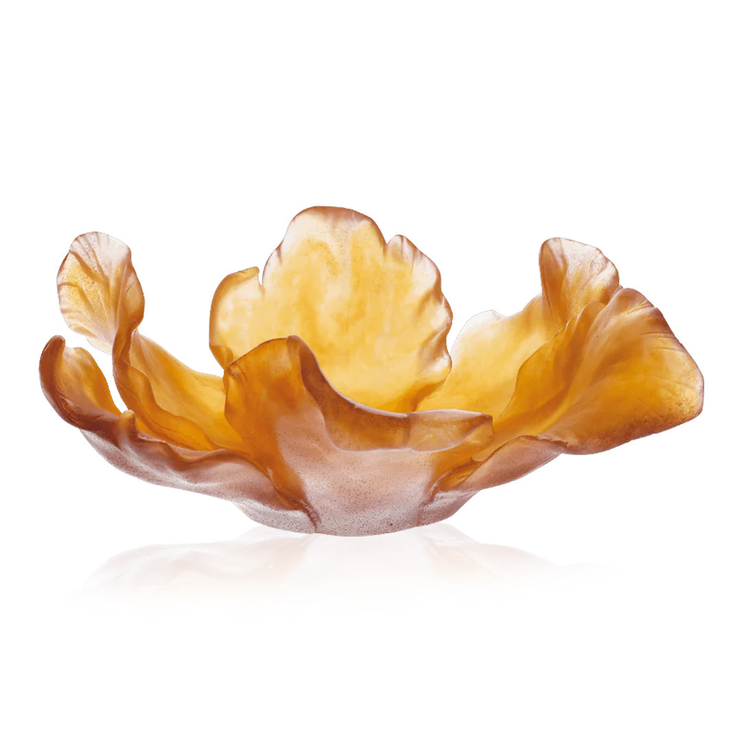 Amber Rengi Lale Formlu Bowl 30 cm