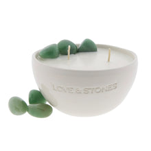 Görseli Galeri görüntüleyiciye yükleyin, Aventurin Kristali Yaratım Kokulu Mum