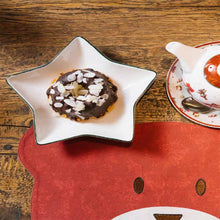 Görseli Galeri görüntüleyiciye yükleyin, Ayıcık Dekorlu Yıldız Şeklinde Tabak V4