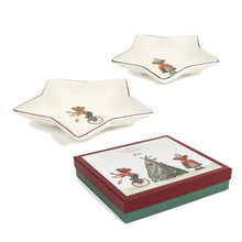 Görseli Galeri görüntüleyiciye yükleyin, Ayıcık Dekorlu Yıldız Şeklinde Tabak