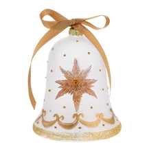 Görseli Galeri görüntüleyiciye yükleyin, Gold Çan Işıklı Yılbaşı Ağaç Süsü