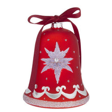 Görseli Galeri görüntüleyiciye yükleyin, Kırmızı Çan Işıklı Yılbaşı Ağaç Süsü