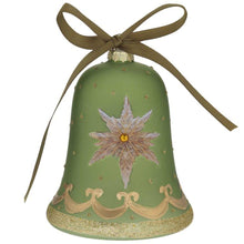 Görseli Galeri görüntüleyiciye yükleyin, Yeşil Çan Işıklı Yılbaşı Ağaç Süsü