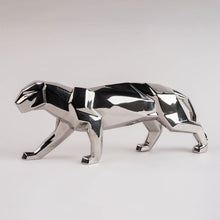 Görseli Galeri görüntüleyiciye yükleyin, Gümüş Panter Heykeli V3