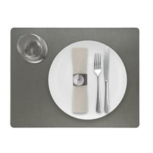 Görseli Galeri görüntüleyiciye yükleyin, Gümüş Rengi Deri Amerikan Servis