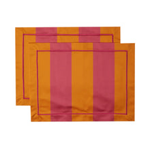 Görseli Galeri görüntüleyiciye yükleyin, Turuncu Pembe 2 li Amerikan Servis