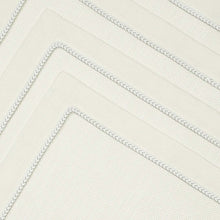 Görseli Galeri görüntüleyiciye yükleyin, Haan Beyaz Zincir Aksesuarlı 4 lü Amerikan Servis Seti