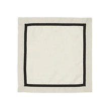 Görseli Galeri görüntüleyiciye yükleyin, Siyah Marin Serisi 4 lü Amerikan Servis ve Peçete Seti V2