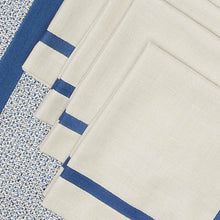 Görseli Galeri görüntüleyiciye yükleyin, Mavi Marin Serisi 4 lü Amerikan Servis ve Peçete Seti V2