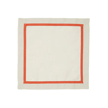 Görseli Galeri görüntüleyiciye yükleyin, Haan Turuncu Marin Serisi 4 lü Amerikan Servis ve Peçete Seti