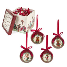 Görseli Galeri görüntüleyiciye yükleyin, Hediye Kutusu İçinde Yılbaşı Ağaç Süs Topu 8'li