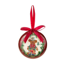 Görseli Galeri görüntüleyiciye yükleyin, Hediye Kutusu İçinde Ayıcık Dekorlu Yılbaşı Ağaç Süsü 4'lü V4