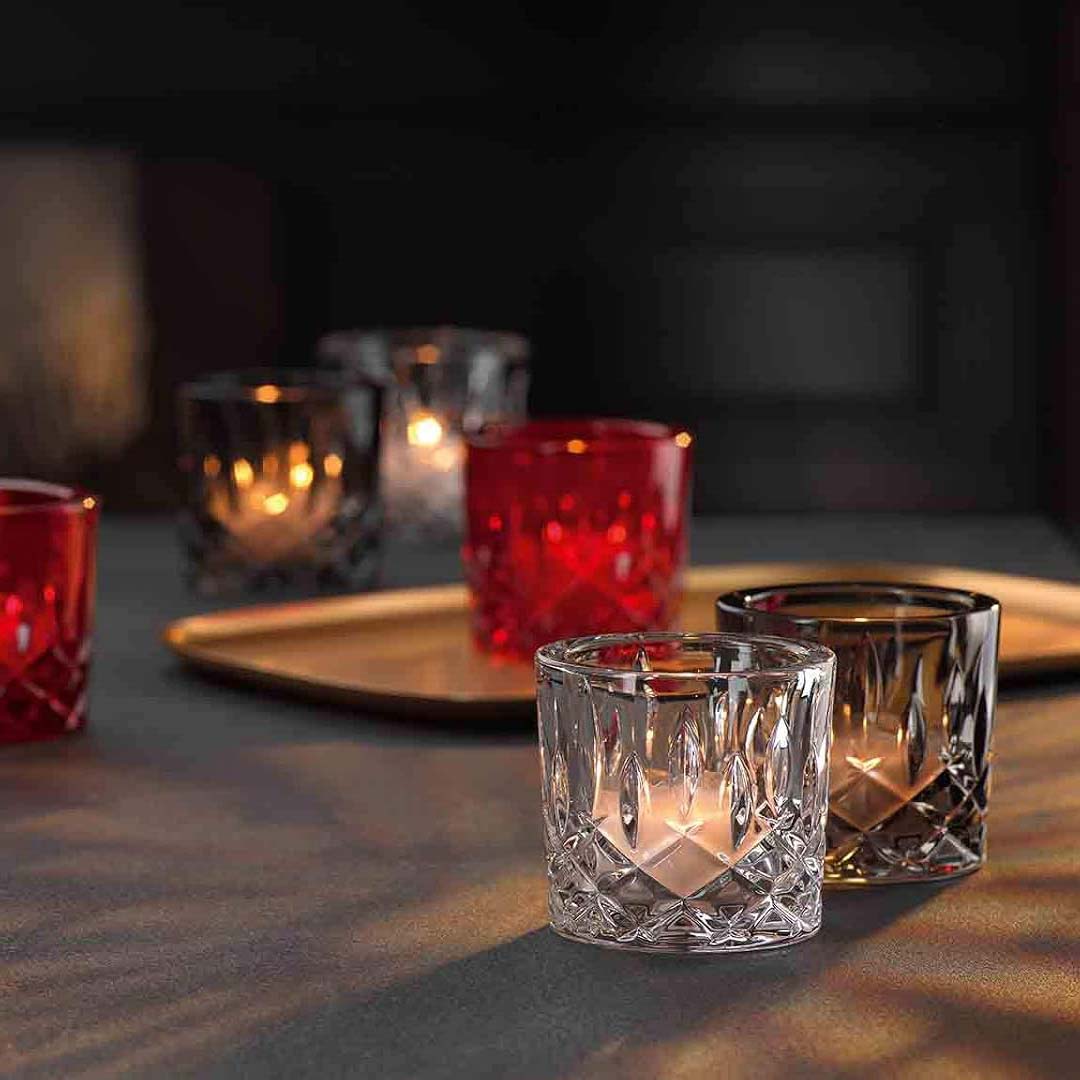Noblesse T-Lıght Füme Kristal Mumluk 2
