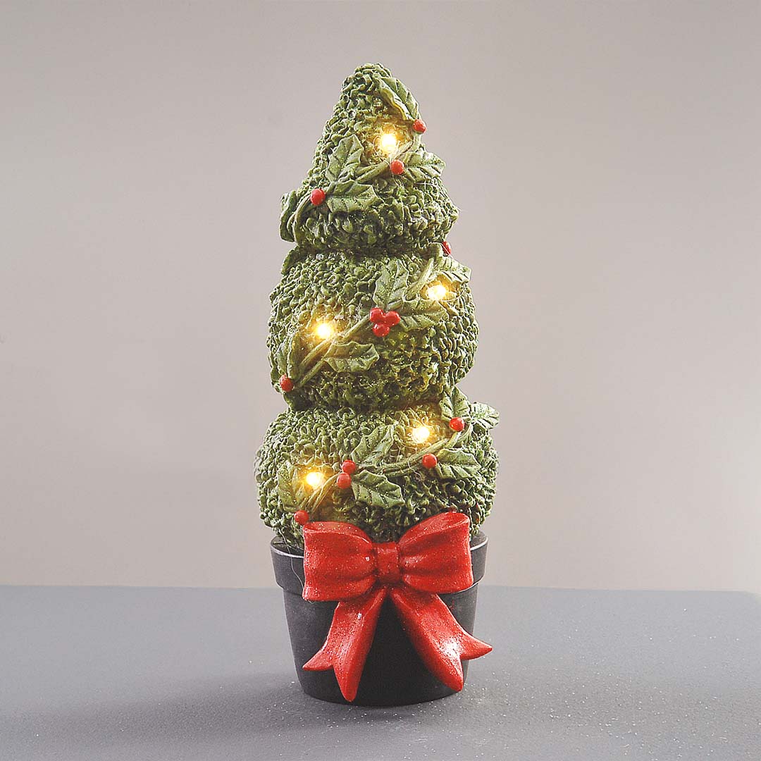 Işıklı Yılbaşı Ağacı 23 Cm