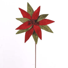 Görseli Galeri görüntüleyiciye yükleyin, Kırmızı Yeşil Çiçekli Dal 50 Cm