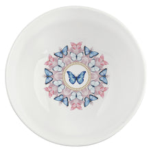 Görseli Galeri görüntüleyiciye yükleyin, Afrika Motifli Kelebek Desenli Porselen Kase