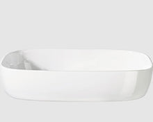 Görseli Galeri görüntüleyiciye yükleyin, Beyaz Büyük Boy Dikdörtgen Fırın Kabı