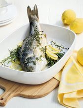 Görseli Galeri görüntüleyiciye yükleyin, Beyaz Orta Boy Dikdörtgen Fırın Kabı