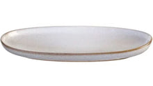 Görseli Galeri görüntüleyiciye yükleyin, Kum Rengi Oval Aperatif Tabağı