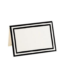 Görseli Galeri görüntüleyiciye yükleyin, Kenarları Siyah Çizgili Sofra İsimliği