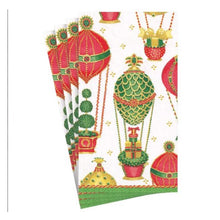 Görseli Galeri görüntüleyiciye yükleyin, Yılbaşı Balon Desenli Dikdörtgen Peçete