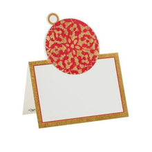 Görseli Galeri görüntüleyiciye yükleyin, Yılbaşı Süsü Formlu Sofra İsimliği