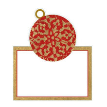 Görseli Galeri görüntüleyiciye yükleyin, Yılbaşı Süsü Formlu Sofra İsimliği