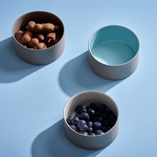 Görseli Galeri görüntüleyiciye yükleyin, Silindir Küçük Boy Kase Taş ve Fildişi Parlak