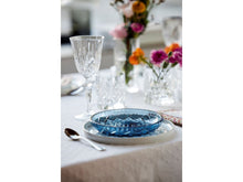 Görseli Galeri görüntüleyiciye yükleyin, 4'Lü Mavi Cam Tabak Seti
