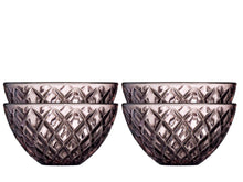 Görseli Galeri görüntüleyiciye yükleyin, 4'Lü Pembe Cam Kase Seti