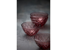 Görseli Galeri görüntüleyiciye yükleyin, 4'Lü Pembe Cam Kase Seti