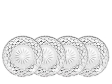 Görseli Galeri görüntüleyiciye yükleyin, 6'Lı Şeffaf Cam Tabak Seti