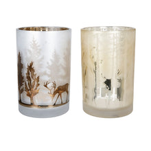 Görseli Galeri görüntüleyiciye yükleyin, Altın Geyikli Gümüş Mumluk