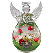 Görseli Galeri görüntüleyiciye yükleyin, Kırmızı Yılbaşı Süslü Cam Melek Dekor 10 cm