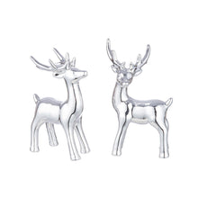 Görseli Galeri görüntüleyiciye yükleyin, Porselen Ayakta Öne Bakan Geyik