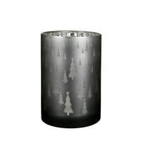 Görseli Galeri görüntüleyiciye yükleyin, Siyah Ağaç Dekorlu Mumluk