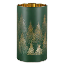 Görseli Galeri görüntüleyiciye yükleyin, Yeşil Led Işıklı Ağaçlı Mumluk
