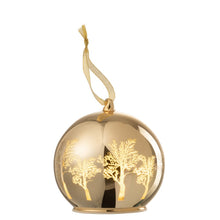 Görseli Galeri görüntüleyiciye yükleyin, Işıklı Altın Yılbaşı Topu 12x14 cm