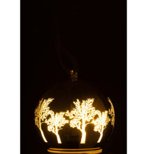 Görseli Galeri görüntüleyiciye yükleyin, Işıklı Altın Yılbaşı Topu 12x14 cm