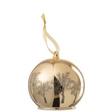 Görseli Galeri görüntüleyiciye yükleyin, Işıklı Altın Yılbaşı Topu 12x14 cm
