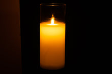 Görseli Galeri görüntüleyiciye yükleyin, Pilli Beyaz Mum