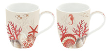 Görseli Galeri görüntüleyiciye yükleyin, Mercan Desenli 2'Li Kupa Seti
