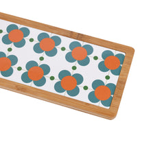 Görseli Galeri görüntüleyiciye yükleyin, Çiçek Desenli Ahşap Peynir Tahtası