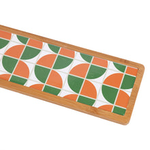 Görseli Galeri görüntüleyiciye yükleyin, Geometrik Desenli Ahşap Peynir Tahtası