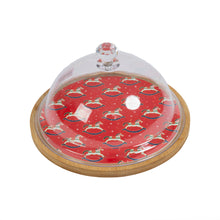 Görseli Galeri görüntüleyiciye yükleyin, Kırmızı Atlı Kapaklı Servis