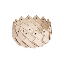 Görseli Galeri görüntüleyiciye yükleyin, Krem Deri Sepet