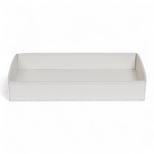 Görseli Galeri görüntüleyiciye yükleyin, Narciso Krem Deri Tepsi