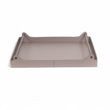 Görseli Galeri görüntüleyiciye yükleyin, Koyu Gri Kulplu Tepsi